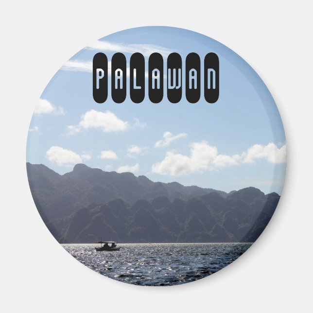 Palawan Travel Magnet (Framsidan)