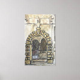 Palazzo Barberi, Montauro, Italien Canvastryck