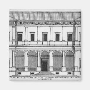 Palazzo Chigi på Lungaraen, Rome, från 'Palazzi Magnet