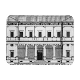 Palazzo Chigi på Lungaraen, Rome, från 'Palazzi Magnet