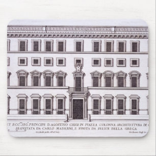 Palazzo Chigi, Piazza Colonna, Rome, från 'Palazz Musmatta