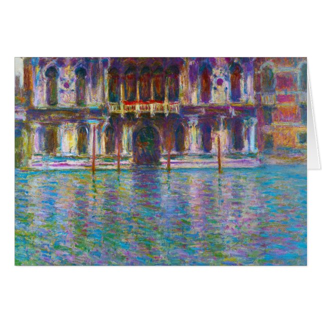 Palazzo Contarini Claude Monet OBS Kort (Framsidan Horizontal)