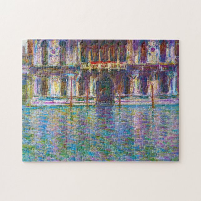 Palazzo Contarini Claude Monet Pussel (Horisontell)