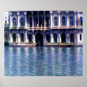 Palazzo Contarini på Grand Canal, Venedig (1) Poster