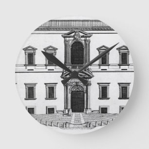 Palazzo del Quirinale, från "Palazzi di Roma", pa Rund Klocka