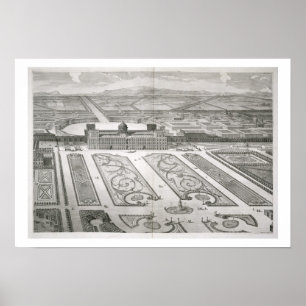 Palazzo di Caserta från "Dichiarazione dei Disegn Poster