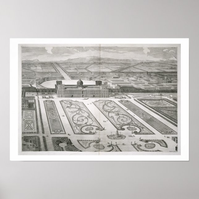 Palazzo di Caserta från "Dichiarazione dei Disegn Poster (Framsidan)