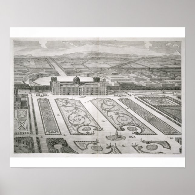 Palazzo di Caserta från "Dichiarazione dei Disegn Poster (Framsidan)