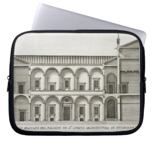 Palazzo di Santo Spirito, från "Palazzi di Roma", Laptop Fodral