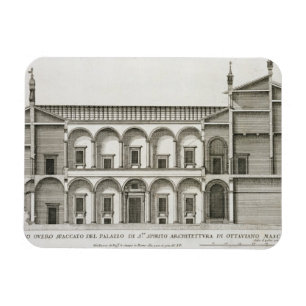 Palazzo di Santo Spirito, från "Palazzi di Roma", Magnet
