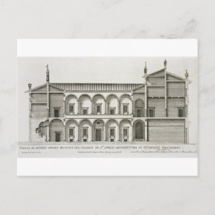 Palazzo di Santo Spirito från "Palazzi di Roma", Vykort
