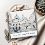 Palazzo Ducale Venice Italien Watercolor Travel Magnet<br><div class="desc">Om du behöver anpassa dig ytterligare bör du känna dig fri att skicka e-post till mig på yellowfebstudio@gmail.com. eller via Zazzle.</div>