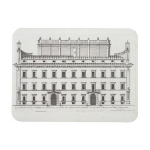 Palazzo Falconieri, Rome, från "Palazzi di Roma", Magnet