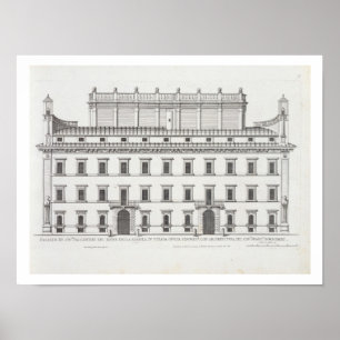Palazzo Falconieri, Rome, från "Palazzi di Roma", Poster