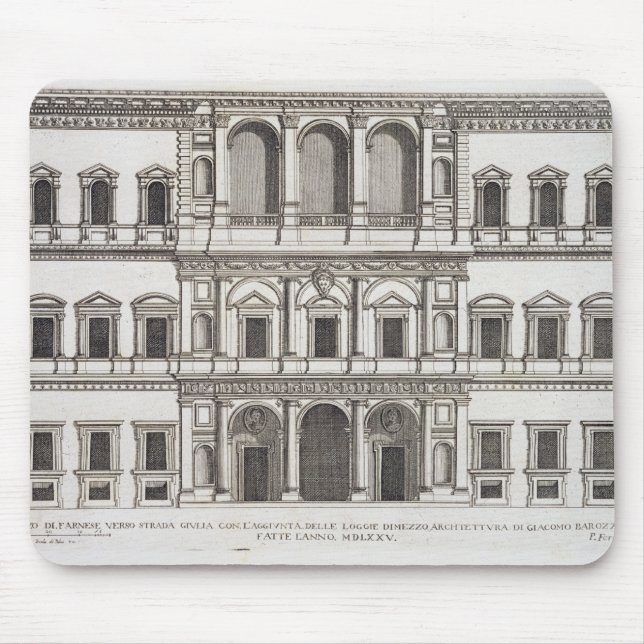 Palazzo Farnese, från "Palazzi di Roma", del mig, Musmatta (Framsidan)