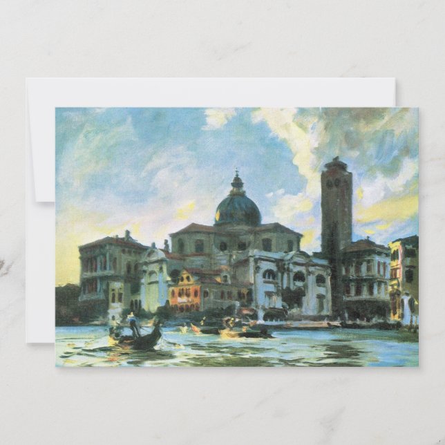 Palazzo Labia, Venedig av John Singer Sargent (Framsida)