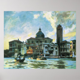 Palazzo Labia, Venedig av John Singer Sargent Poster