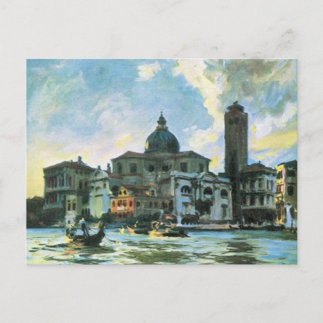 Palazzo Labia, Venedig av John Singer Sargent Vykort (Framsida)
