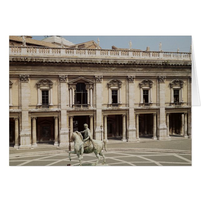 Palazzo Nuovos syn Hälsningskort (Framsidan Horizontal)