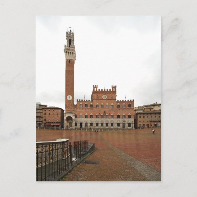 Palazzo Pubblico Vykort (Framsida)