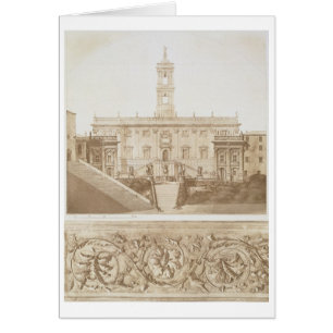 Palazzo Senatorio, Huvudstad, Rom, från "Fragme Hälsningskort