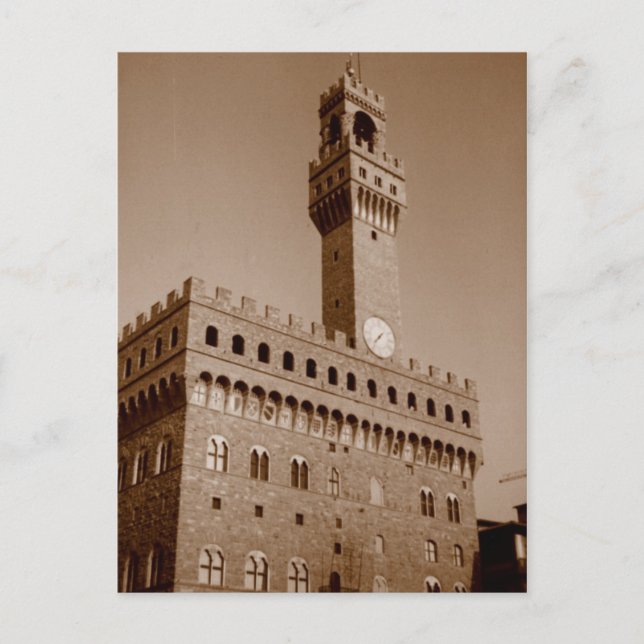 Palazzo Vecchio Vykort (Framsida)