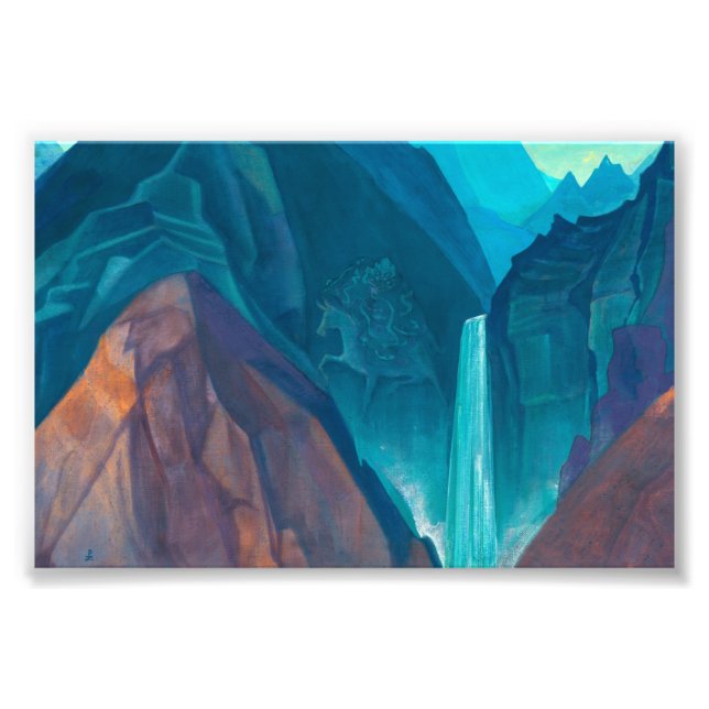 Palden Lhamo av Nicholas Roerich Fototryck (Framsidan)