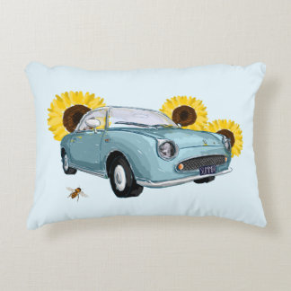 Pale Aqua Figaro accent pillow Prydnadskudde