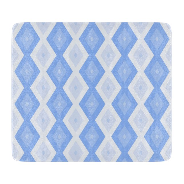 Pale blue diamond pattern (Framsidan)