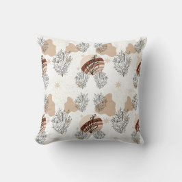Pale Boho Wildflowers Flowers Kudde