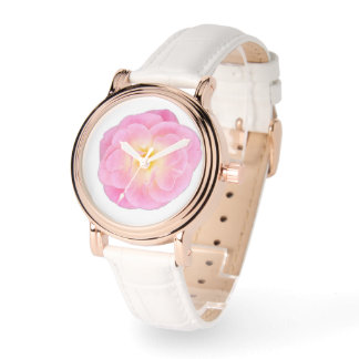 Pale Pink Rose Watch Armbandsur