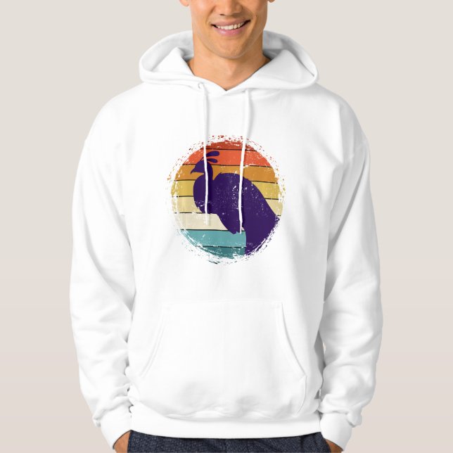 påle pullover hoodie (Framsida)