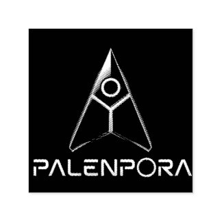 Palenpora-knappar Självfärgande Stämpel