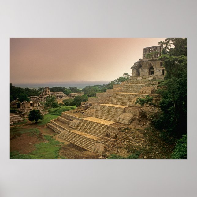 Palenque, Chiapas, Mexiko, Maya Poster (Framsidan)