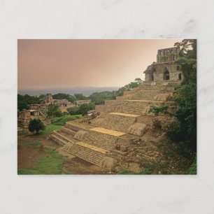 Palenque, Chiapas, Mexiko, Maya Vykort