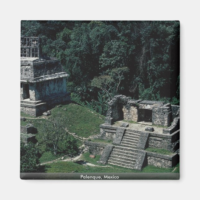 Palenque, Mexiko Magnet (Framsidan)