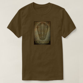 Paleo-chic Calymene Sepia Trilobite T Shirt