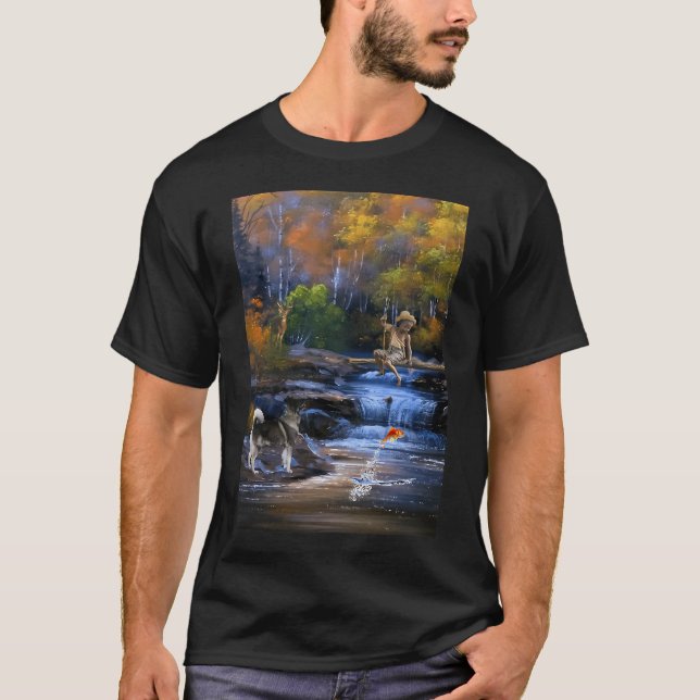 Paleo Pool T Shirt (Framsida)