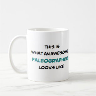 paleograf, fantastisk kaffemugg