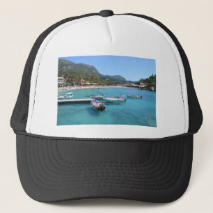 Paleokastritsa Beach, Corfu Truckerkeps