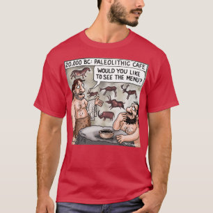 Paleolitisk kafé t shirt