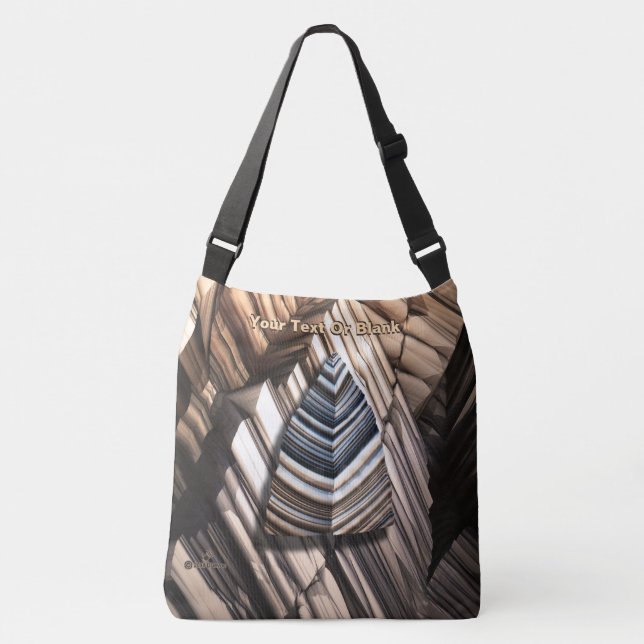 Paleolitisk teknik axelväska (Framsida)