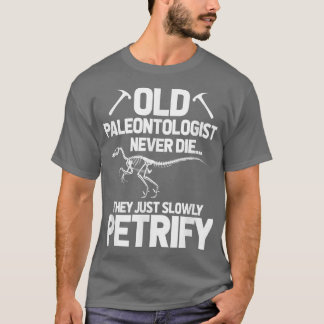 Paleontolog Dinosaur Paleontology T-Rex Skeleto T Shirt