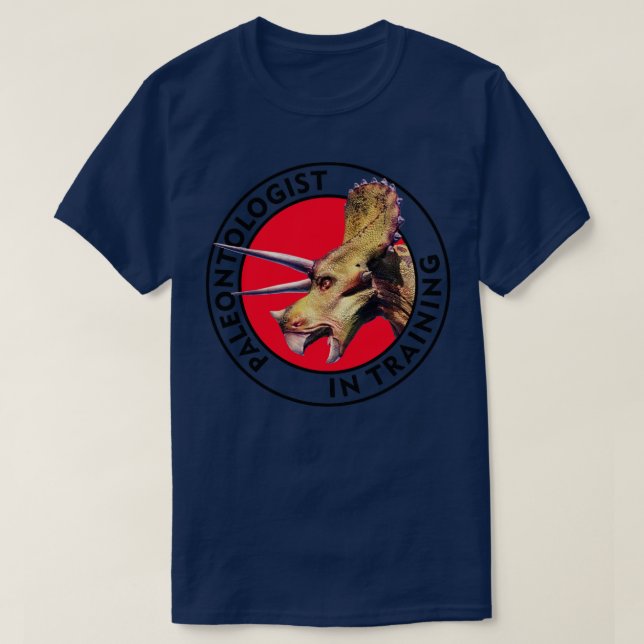 Paleontolog i Utbildning 3 T Shirt (Design framsida)
