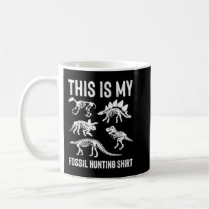 Paleontolog Paleontology Dino Det här är min Fossi Kaffemugg