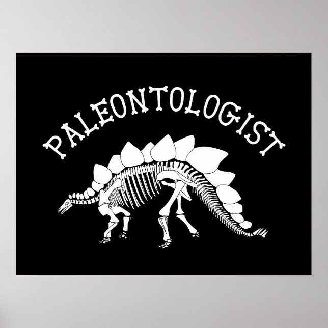 Paleontolog Poster (Framsidan)