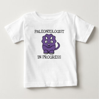 Paleontolog under Lila Triceratops T Shirt