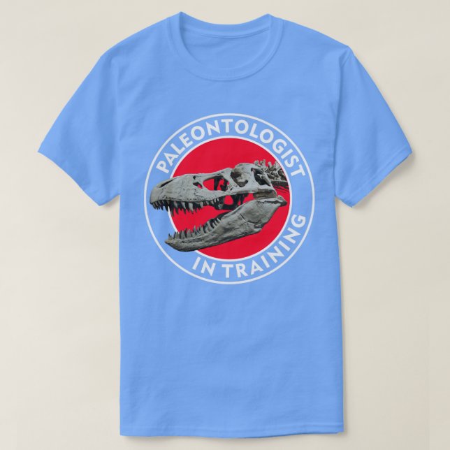 Paleontolog under utbildning 5 t shirt (Design framsida)