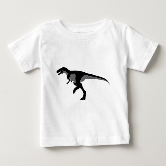 Paleontologi Alectrosaurus Dinosaurie Barn Tee Shirt (Framsida)