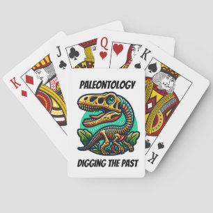 Paleontologi Grävande tidigare Casinokort